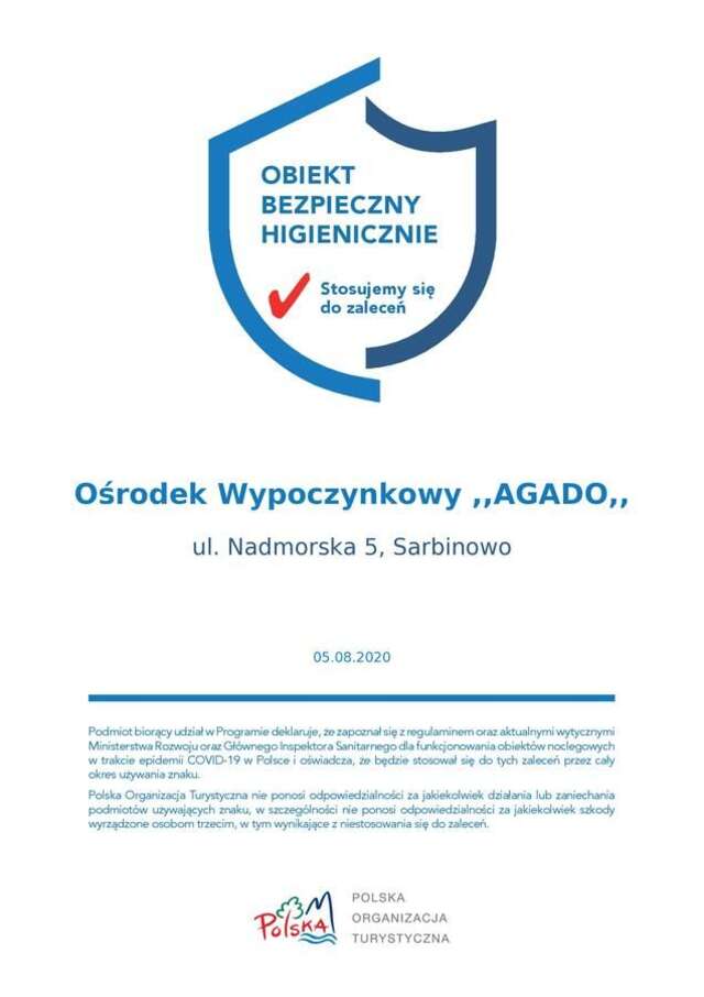 Гостевой дом Ośrodek Wypoczynkowy AGADO Сарбиново-4